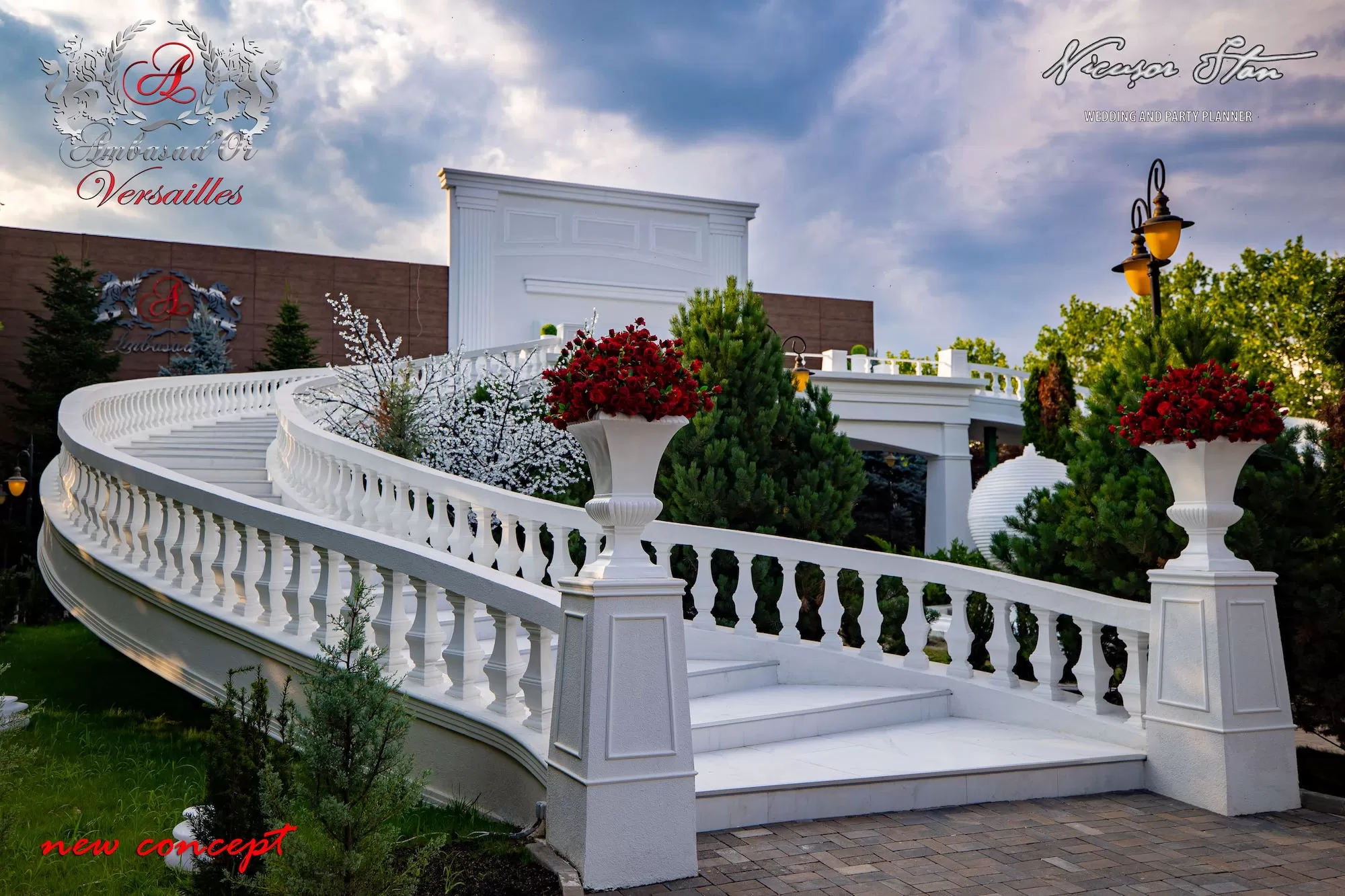 Salon botez elegant Ambasad'Or